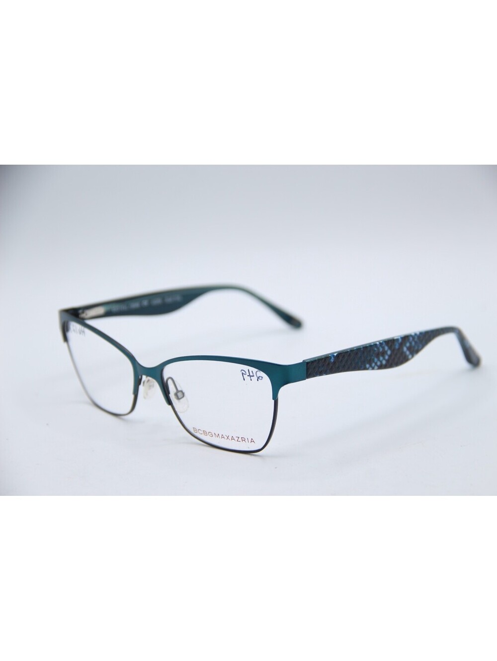 Bcbgmaxazria Audra Blue Teal Authentic Eyeglasses 53-15